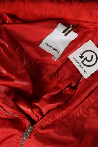 Ανδρικό μπουφάν J.Lindeberg, Μέγεθος S, Χρώμα Κόκκινο, Τιμή 33,92 €
