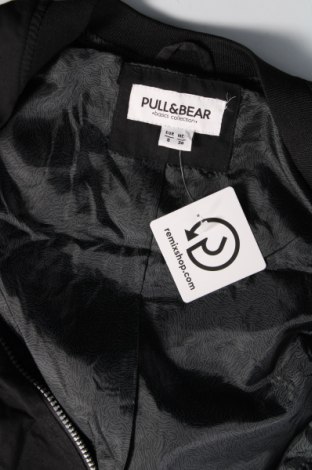 Ανδρικό μπουφάν Pull&Bear, Μέγεθος S, Χρώμα Μαύρο, Τιμή 5,94 €