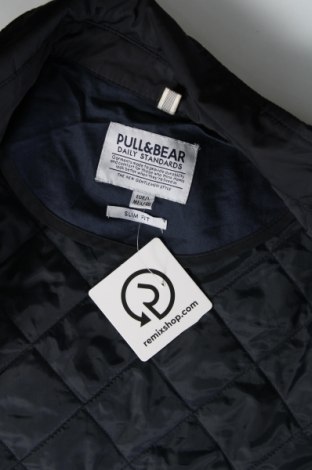 Pánska bunda  Pull&Bear, Veľkosť L, Farba Modrá, Cena  10,89 €