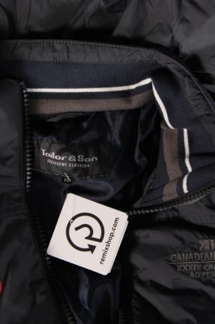 Herrenjacke Tailor & Son, Größe L, Farbe Grau, Preis € 17,76