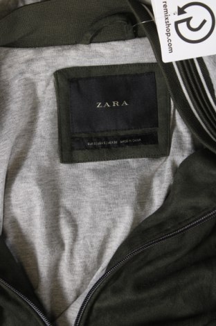 Ανδρικό μπουφάν Zara, Μέγεθος S, Χρώμα Πράσινο, Τιμή 6,85 €