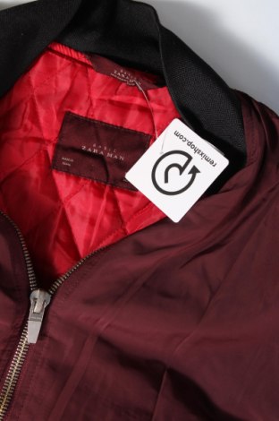 Herrenjacke Zara Man, Größe M, Farbe Rot, Preis 11,41 €