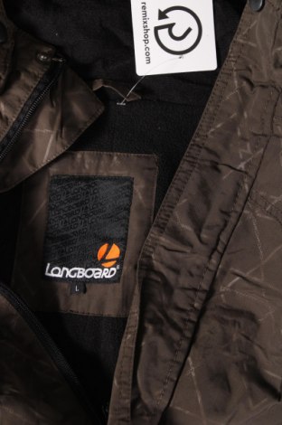 Ανδρικό μπουφάν για χειμερινά σπορ Longboard, Μέγεθος L, Χρώμα Πράσινο, Τιμή 17,56 €
