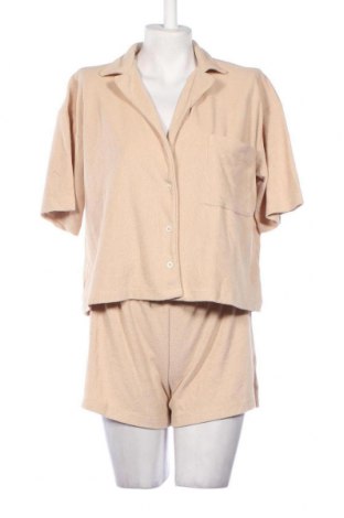 Pyjama Nasty Gal, Größe S, Farbe Beige, Preis 24,33 €