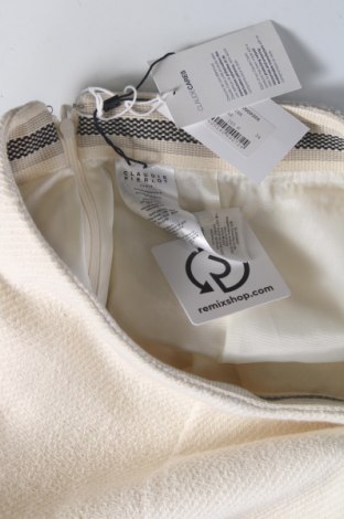 Φούστα Claudie Pierlot, Μέγεθος XS, Χρώμα Εκρού, Τιμή 75,26 €