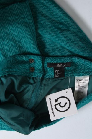 Пола H&M, Размер XS, Цвят Зелен, Цена 7,98 лв.