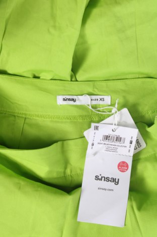 Fustă Sinsay, Mărime XXS, Culoare Verde, Preț 55,99 Lei