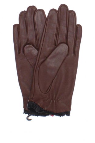Ръкавици Camaieu, Цвят Кафяв, Цена 26,55 лв.