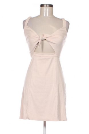 Kleid Bershka, Größe M, Farbe Beige, Preis 11,50 €