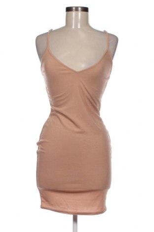 Φόρεμα Boohoo, Μέγεθος M, Χρώμα  Μπέζ, Τιμή 10,76 €