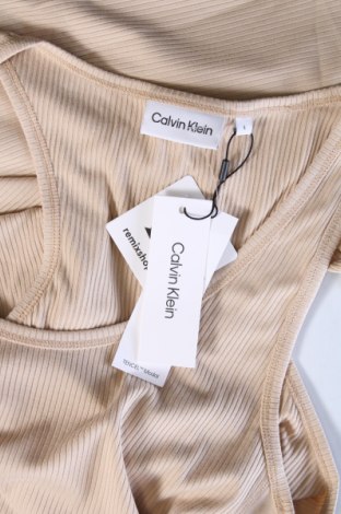 Φόρεμα Calvin Klein, Μέγεθος L, Χρώμα  Μπέζ, Τιμή 82,56 €