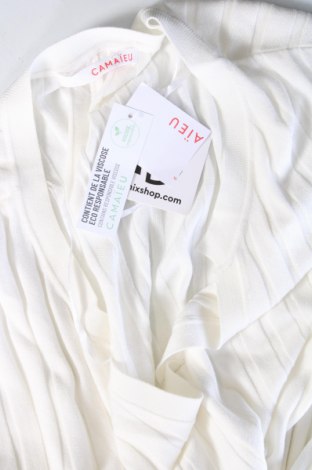 Kleid Camaieu, Größe XL, Farbe Weiß, Preis 23,71 €
