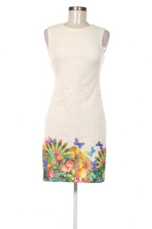 Kleid Desigual, Größe S, Farbe Ecru, Preis 40,28 €