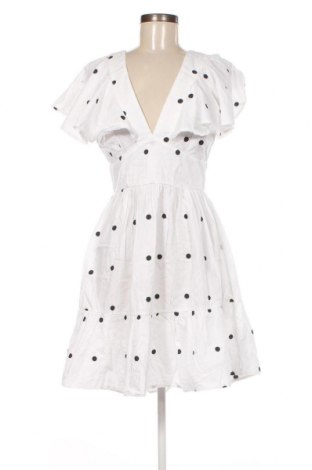 Φόρεμα Gina Tricot, Μέγεθος S, Χρώμα Λευκό, Τιμή 31,96 €
