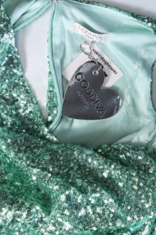 Φόρεμα Goddiva, Μέγεθος S, Χρώμα Πράσινο, Τιμή 72,16 €