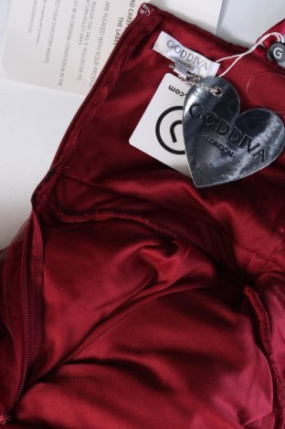 Φόρεμα Goddiva, Μέγεθος M, Χρώμα Κόκκινο, Τιμή 72,16 €