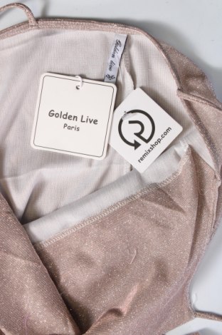 Φόρεμα Golden Live, Μέγεθος M, Χρώμα Ρόζ , Τιμή 15,14 €