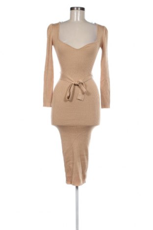 Kleid Missguided, Größe XXS, Farbe Beige, Preis 20,18 €