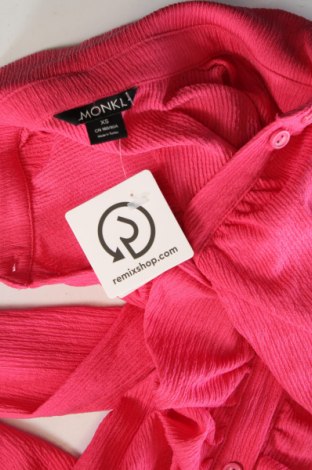 Kleid Monki, Größe XS, Farbe Rosa, Preis € 13,81