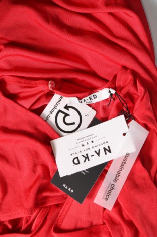 Šaty  NA-KD, Velikost M, Barva Červená, Cena  516,00 Kč