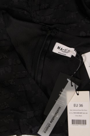 Šaty  NA-KD, Velikost S, Barva Černá, Cena  386,00 Kč