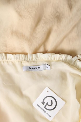 Kleid NA-KD, Größe M, Farbe Ecru, Preis 15,90 €