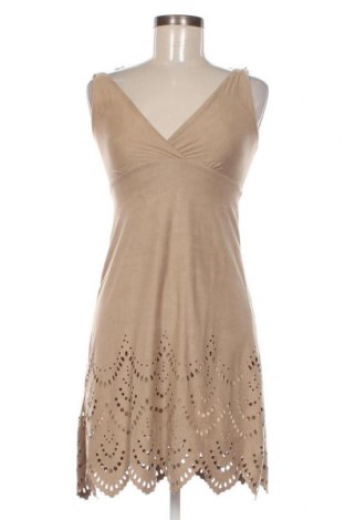 Φόρεμα Naf Naf, Μέγεθος M, Χρώμα  Μπέζ, Τιμή 41,41 €