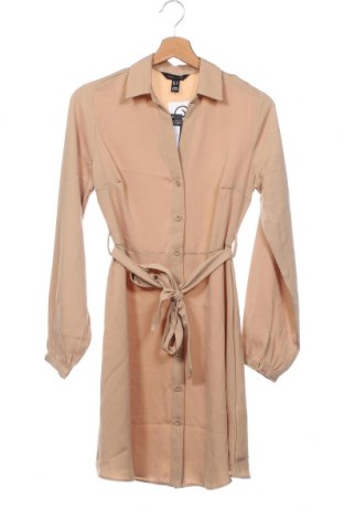 Kleid New Look, Größe XS, Farbe Beige, Preis € 13,04