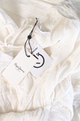 Kleid Pepe Jeans, Größe S, Farbe Weiß, Preis 40,48 €