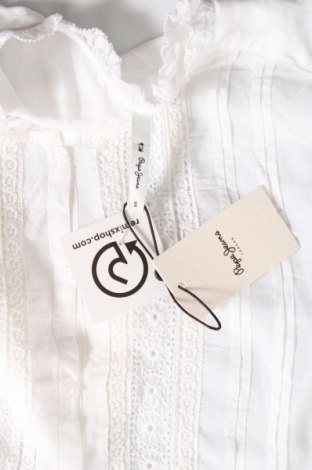 Kleid Pepe Jeans, Größe S, Farbe Weiß, Preis 25,06 €