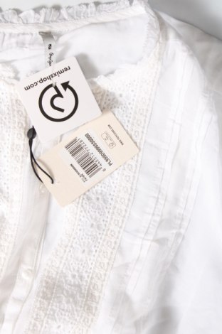 Kleid Pepe Jeans, Größe M, Farbe Weiß, Preis 25,06 €