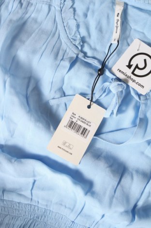 Kleid Pepe Jeans, Größe S, Farbe Blau, Preis 18,31 €
