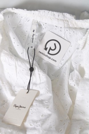 Kleid Pepe Jeans, Größe XS, Farbe Weiß, Preis € 42,41
