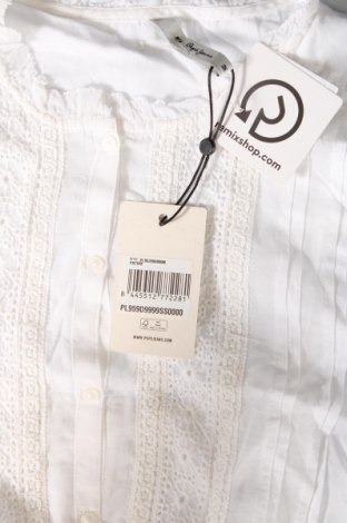 Kleid Pepe Jeans, Größe M, Farbe Weiß, Preis 44,34 €