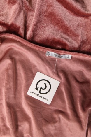 Šaty  Pull&Bear, Veľkosť S, Farba Popolavo ružová, Cena  3,29 €