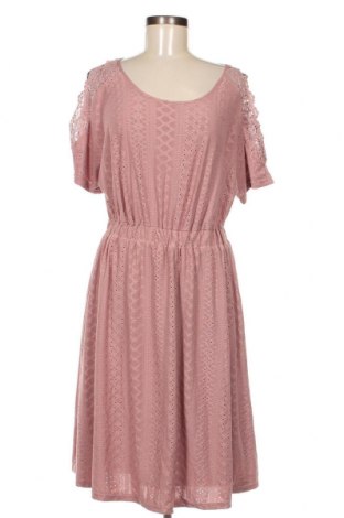 Kleid SHEIN, Größe L, Farbe Aschrosa, Preis 12,11 €