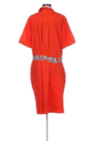 Kleid Sheego, Größe 3XL, Farbe Orange, Preis 55,67 €