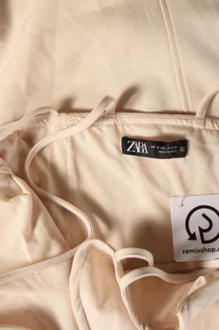 Šaty  Zara, Veľkosť S, Farba Béžová, Cena  31,96 €
