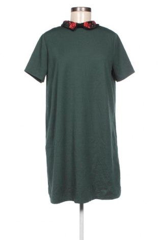Kleid Zara, Größe L, Farbe Grün, Preis 23,66 €