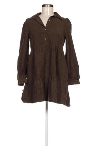 Kleid Zara, Größe XS, Farbe Grün, Preis 6,58 €
