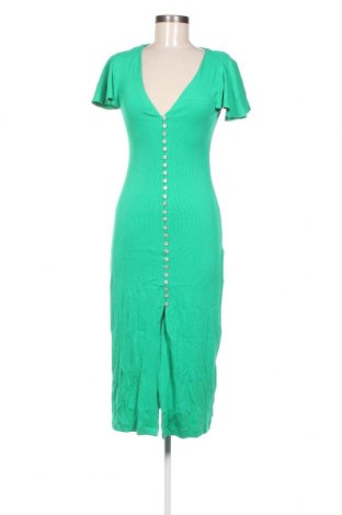 Рокля Zara, Размер XS, Цвят Зелен, Цена 13,60 лв.