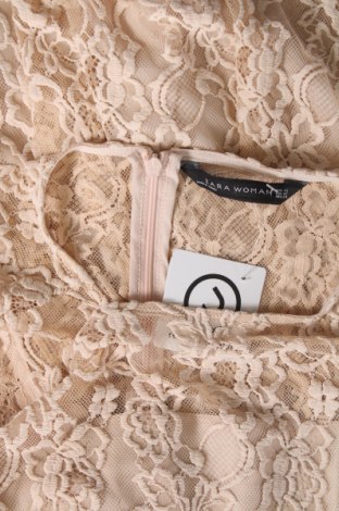 Kleid Zara, Größe XS, Farbe Beige, Preis 17,03 €