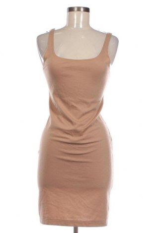 Φόρεμα Zara, Μέγεθος L, Χρώμα  Μπέζ, Τιμή 13,81 €