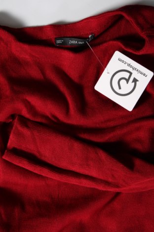Šaty  Zara Knitwear, Veľkosť S, Farba Červená, Cena  5,17 €