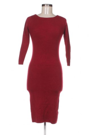 Рокля Zara Knitwear, Размер S, Цвят Червен, Цена 24,00 лв.
