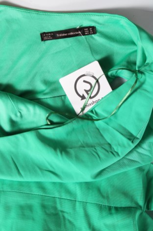 Рокля Zara Trafaluc, Размер M, Цвят Зелен, Цена 20,64 лв.