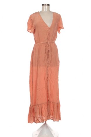 Kleid Zebra, Größe L, Farbe Orange, Preis 19,74 €