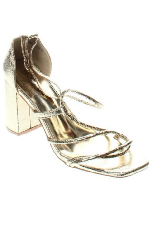 Sandalen Boohoo, Größe 39, Farbe Golden, Preis 14,70 €