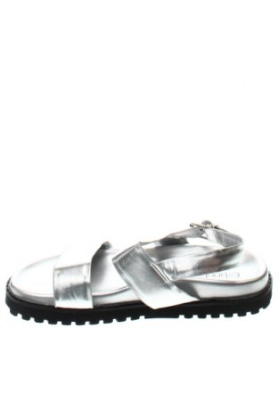Sandale Boohoo, Mărime 38, Culoare Argintiu, Preț 203,95 Lei