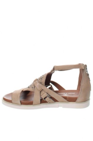 Sandalen Jolana&Fenena, Größe 38, Farbe Beige, Preis 63,92 €